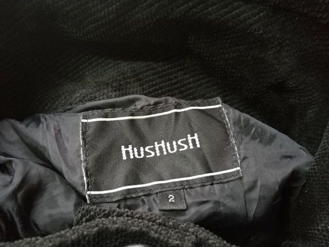 เสื้อโค้ทผ้าลูกฟูก HusHusH SzS-M สวยมากกก