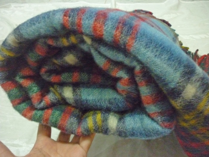 ผ้าห่ม/ปูนอน ขนสัตว์หนา อุ่นสุดๆ Made in ENGLAND (ของใหม่)