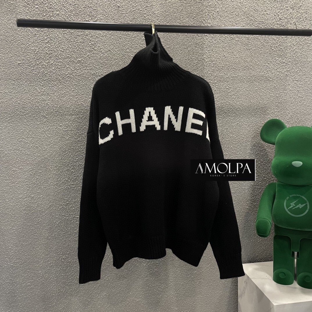 เสื้อ SWEATER KNIT 2021SS งาน KNITT ตรงตามแบบใน SHOP ด้านหน้าทออักษร เนื้อผ้าดีมากๆ ใส่สบายสุดๆ : สินค้าคุณภาพ (พร้อมส่ง)