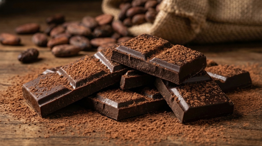 ดาร์กช็อกโกแลตเข้มข้น ช่วยการไหลเวียนเลือด