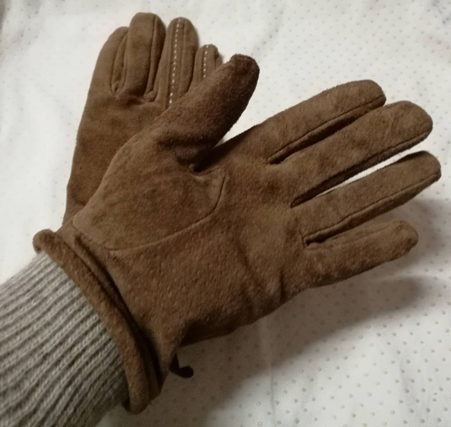 ถุงมือหนังกลับแท้ อุ่นถึงติดลบ