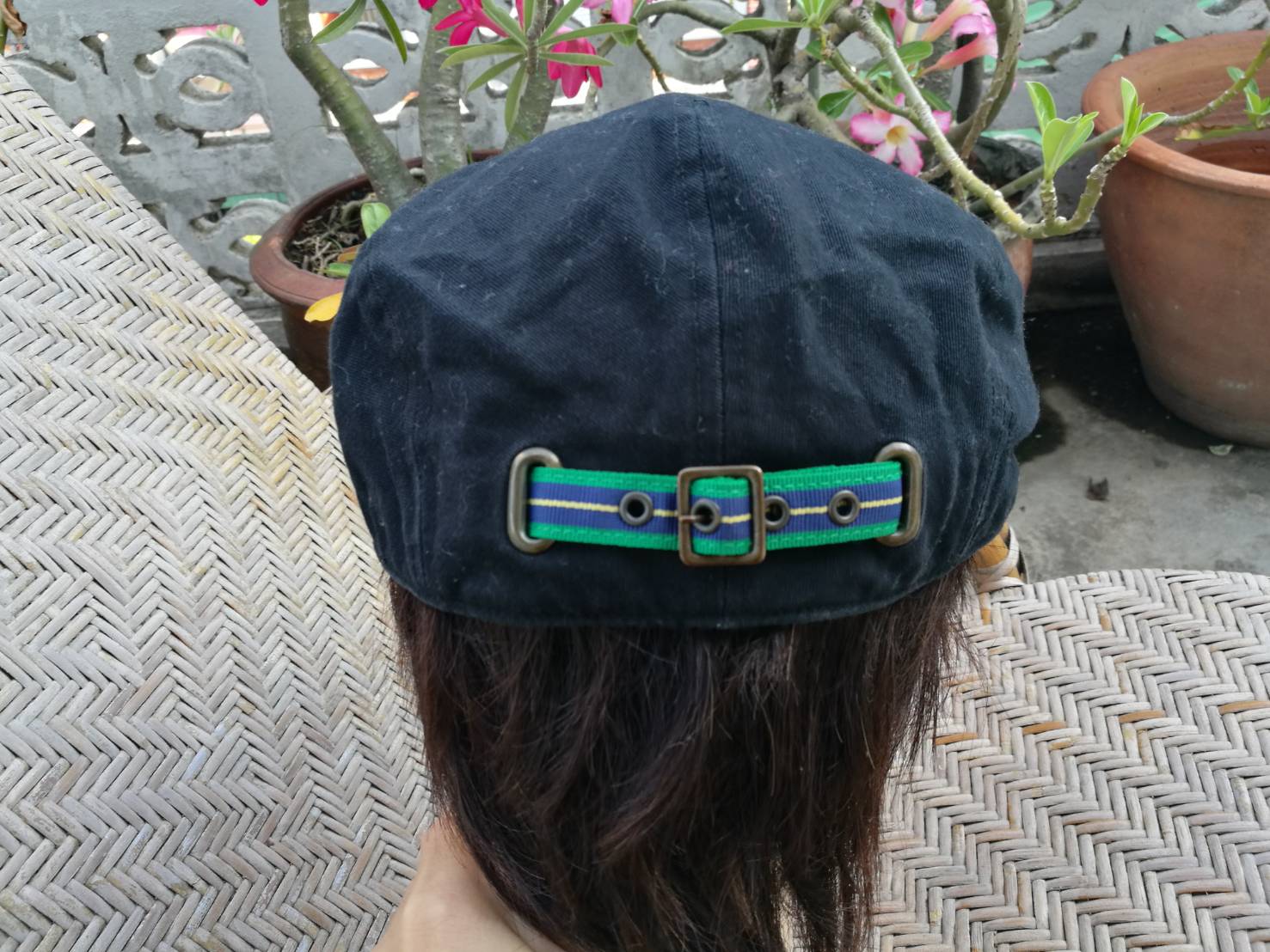 หมวกติงลี่ หมวกแฟลตแค็ป LACOSTE