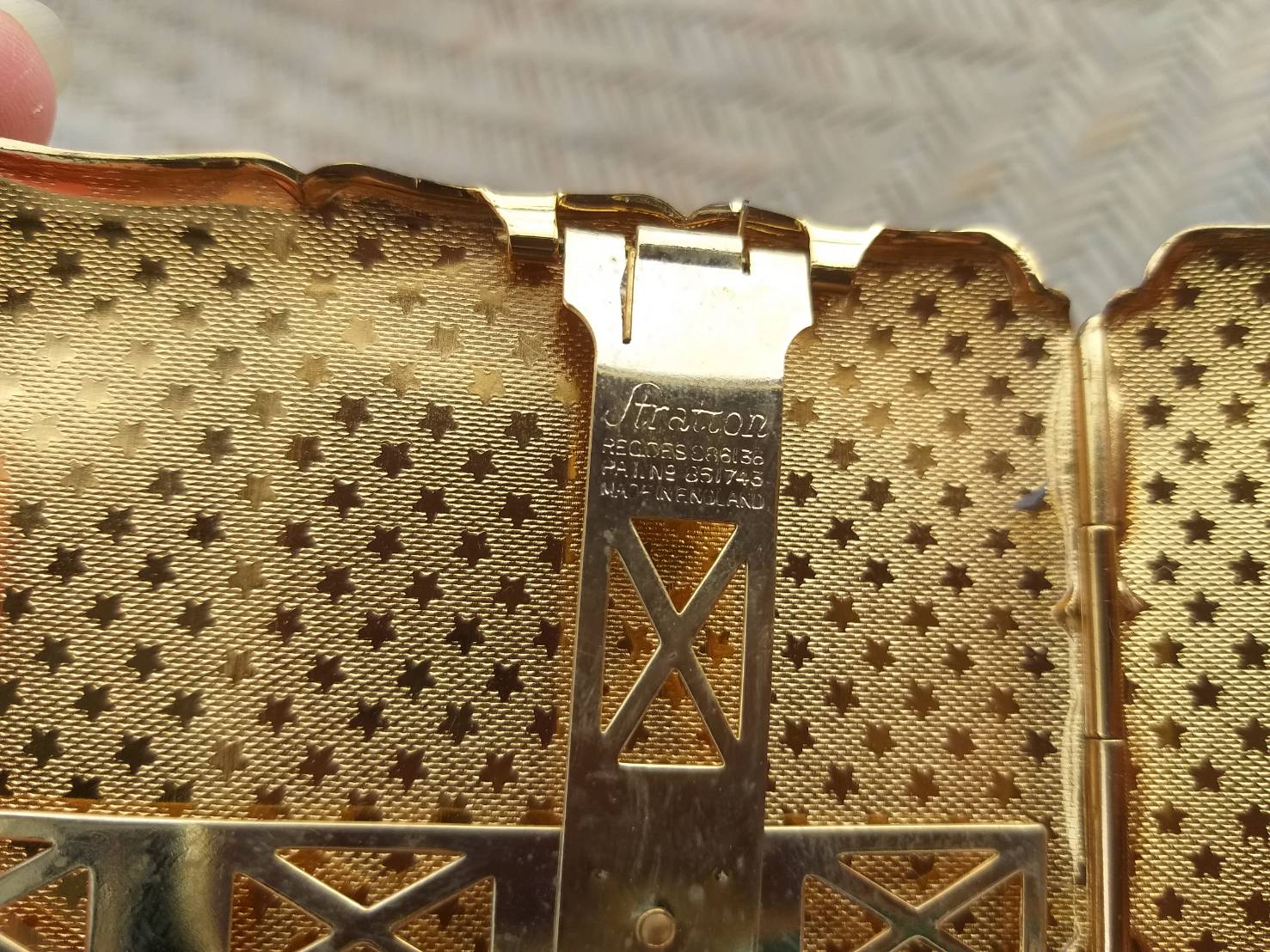 กล่องใส่บุหรี่ ใส่บัตร Stratton England Cigarette Case (ของใหม่)