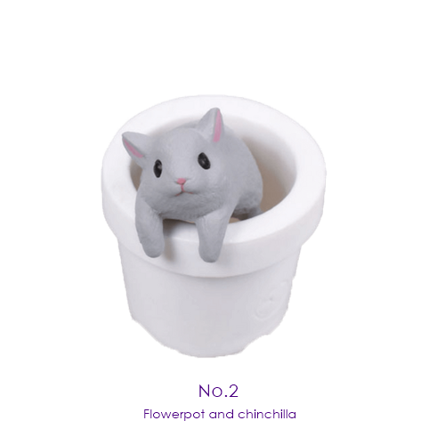 กาชาปองฟิกเกอร์สัตว์ต่างๆ Nest Gomori Pet 2