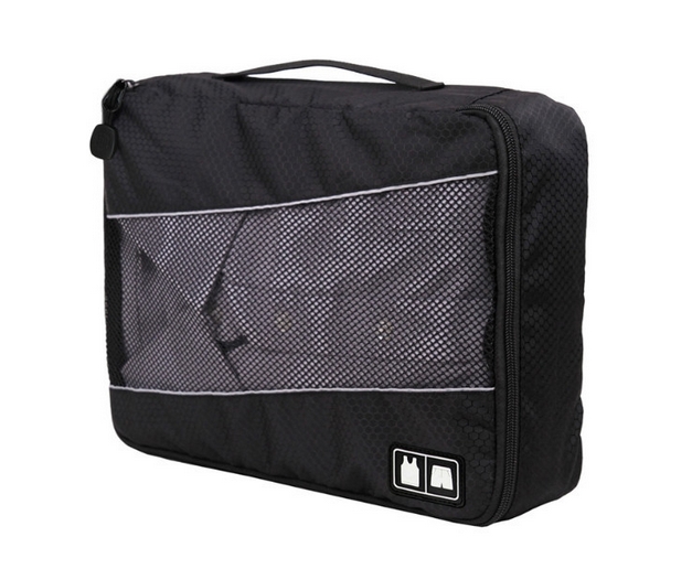 Bagsmart กระเป๋าจัดระเบียบเดินทาง 3 ใบต่อชุด ใส่เสื้อ, กางเกง, กระโปรง, ผ้าขนหนู (Bagsmart Packing Cubes 3-Pcs Travel Organizer)