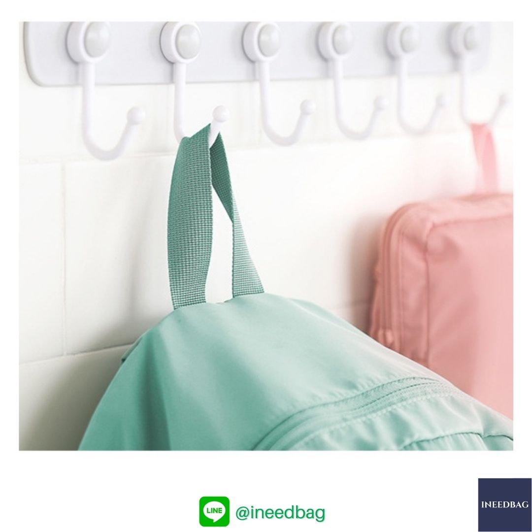 DINIWELL กระเป๋าเป้พับได้ กระเป๋าพับได้ กันน้ำ น้ำหนักเบา ใช้ได้ทุกโอกาส มี 4 สีให้เลือก (DINIWELL Foldable Travel Backpack Unisex Lightweight Portable School Backpack Laptop Bag Casual Water Resistant)