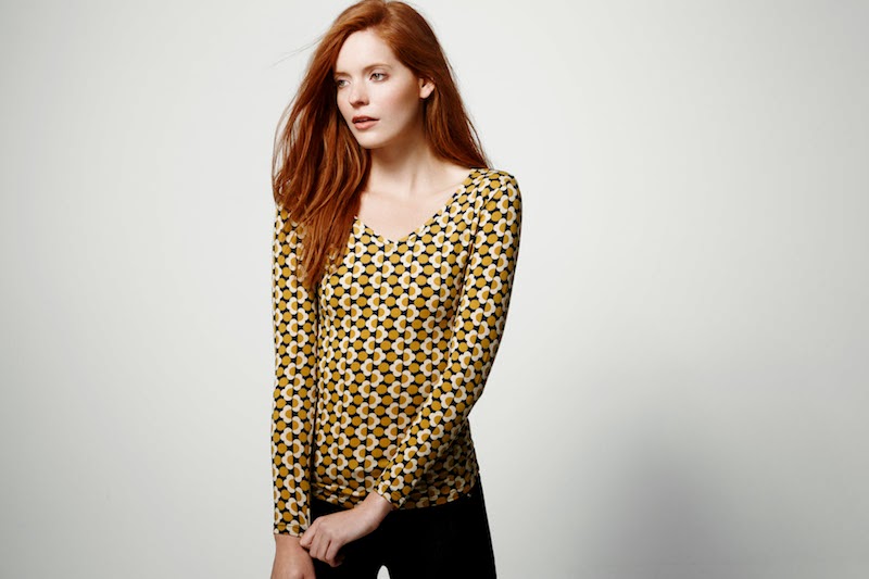 เสื้อฮีทเทค Uniqlo รุ่น Orla Kiely SzS