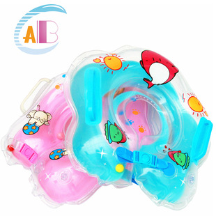 ห่วงยางสวมคอว่ายน้ำ สำหรับทารก ยี่ห้อ ABC ลายปลาโลมา