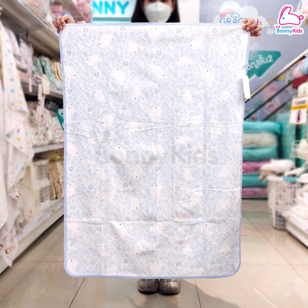 Pureen (เพียวรีน) Bed Protector Sheet ผ้ารองกันน้ำปูที่นอน ขนาด 70x100 cm.