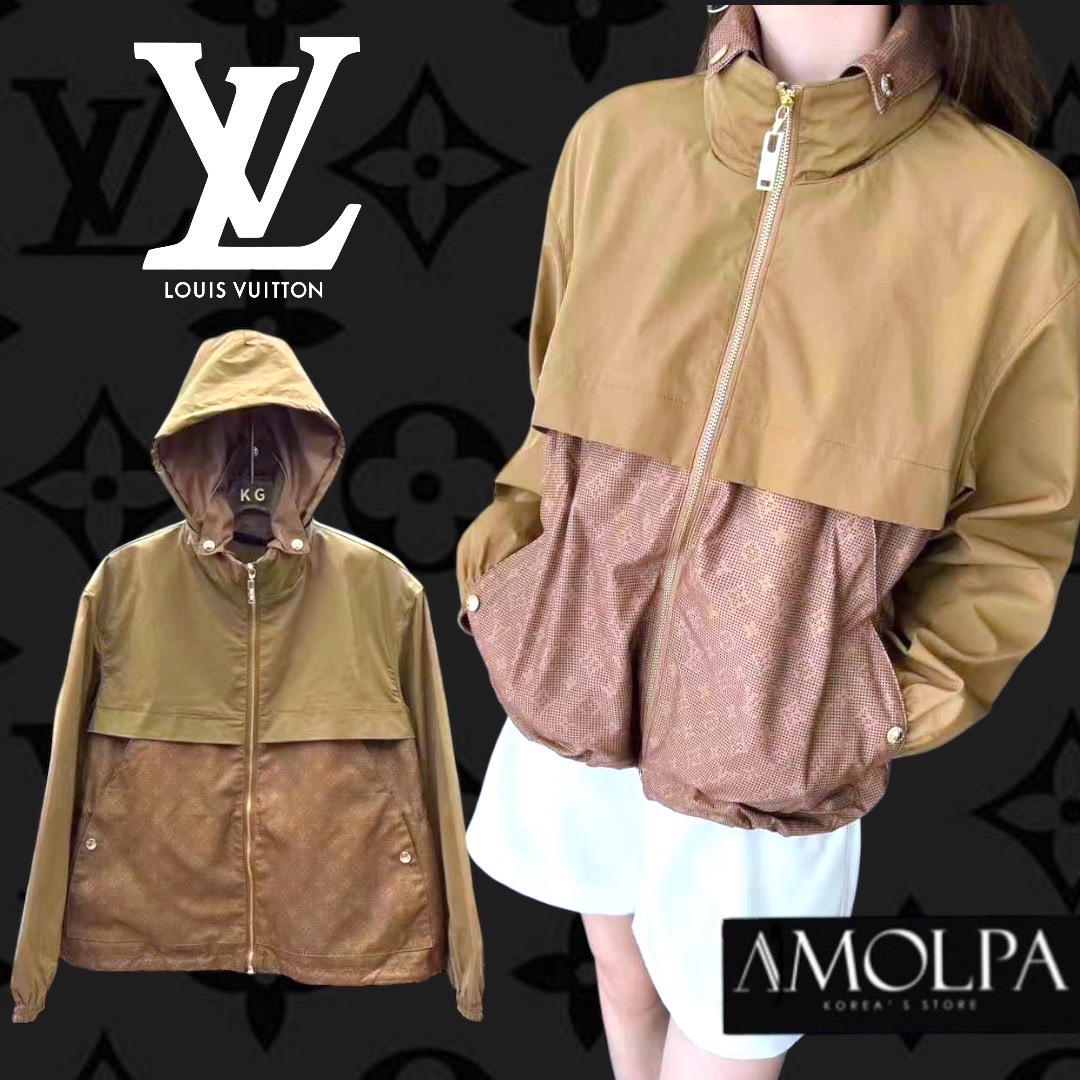 JACKET LV 2024SS งาน hiend เนื้อผ้าดีม๊าก งานสวยสุด ปังงง ....ผ้าใส่สบายมาก ห้ามพลาดเลยนะคะ ใส่สบายสุดๆ 📍รุ่นนี้ ช ญ ใส่ได้น๊า ใส่สบาย : สินค้าคุณภาพ (พร้อมส่ง)