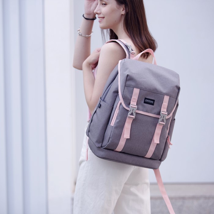 mommore กระเป๋าคุณแม่ กระเป๋าสัมภาระคุณแม่ กระเป๋าแม่ลูกอ่อน ใช้ได้ทั้งคุณแม่ และคุณพ่อ กันน้ำ ทนทาน พร้อมแผ่นรองเปลี่ยนผ้าอ้อม คุณภาพสูง คล้องรถเข็น เหมาะกับการเดินทางมาก (ฺฺPink)