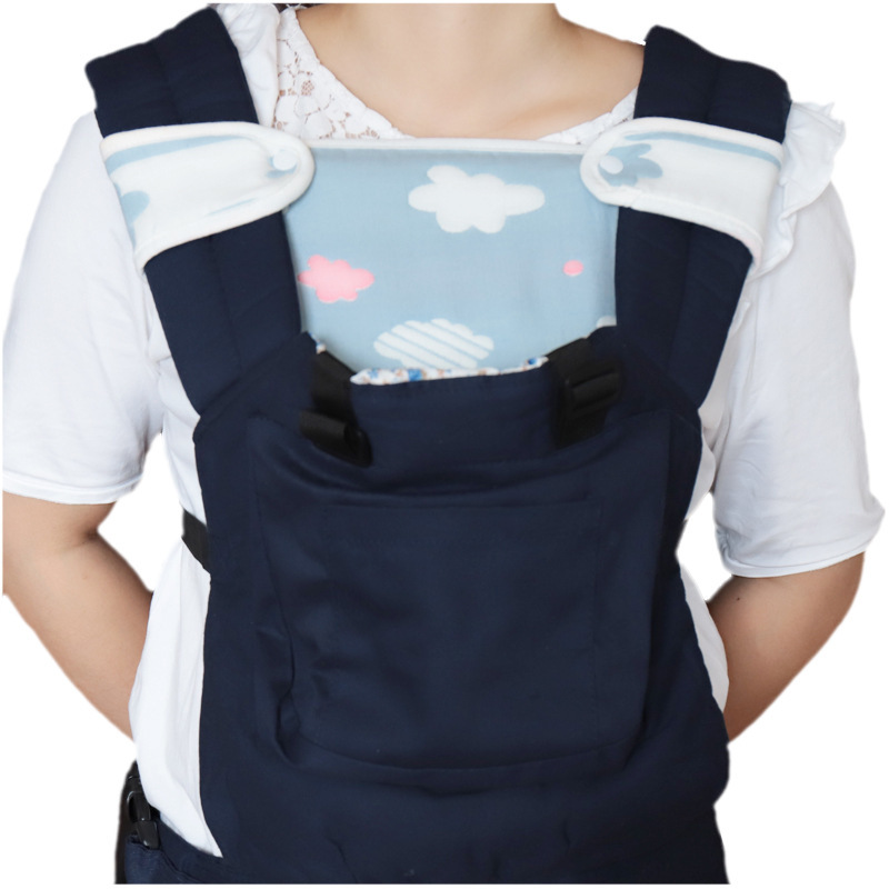 ผ้าซับน้ำลาย ผ้ากันเปื้อนสำหรับหุ้มเป้อุ้มเด็ก กันน้ำลาย-กันแทะ NanaBaby Teething Pads