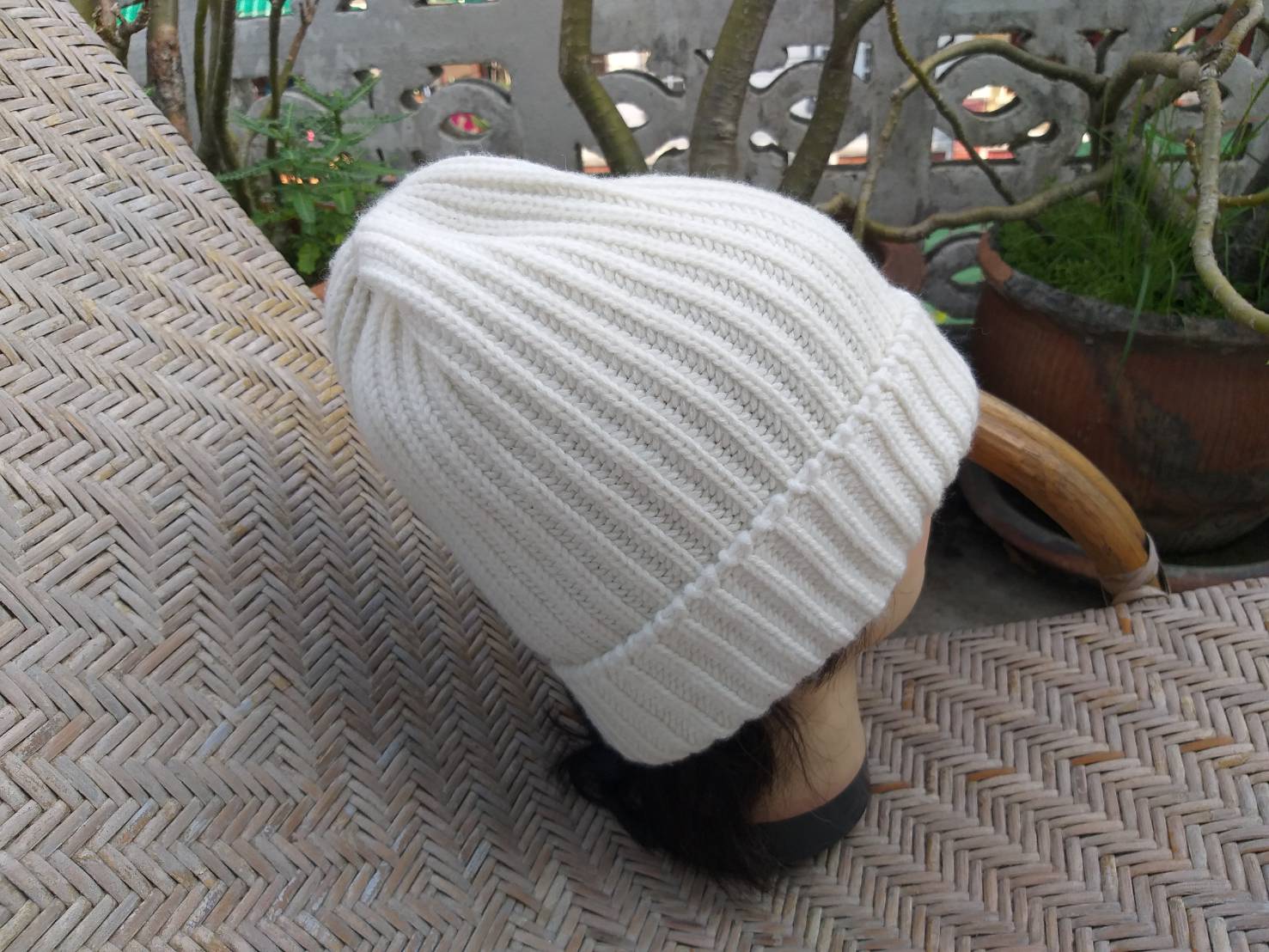 หมวกไหมพรม Uniqlo heattech