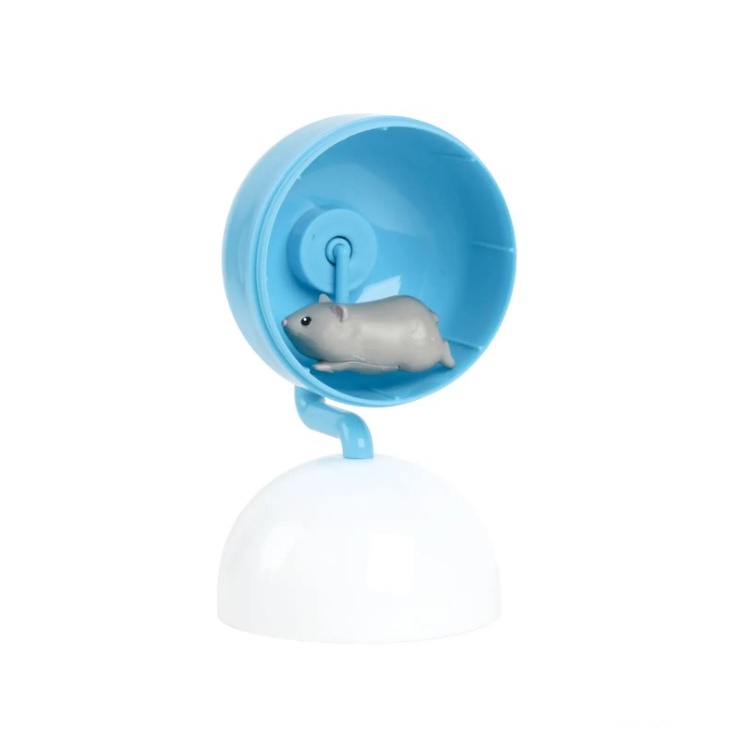 กาชาปองมาสคอทหนูแฮมสเตอร์ Spin around! Hamster & Wheel