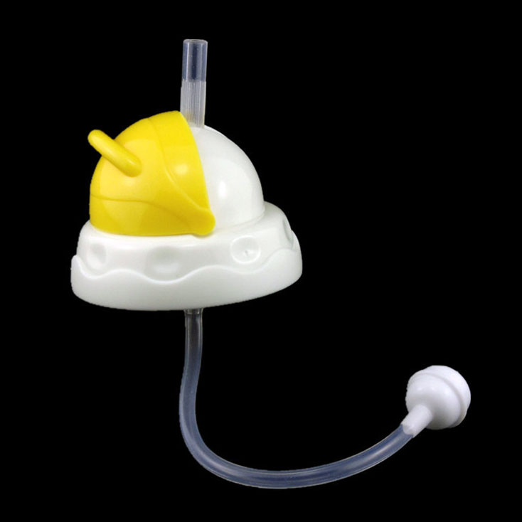 หลอดหัดดื่มพร้อมฝาครอบ เปลี่ยนขวดนมคอกว้างเอเว้นท์ รุ่น Natural ให้เป็นขวดหัดดื่ม NanaBaby