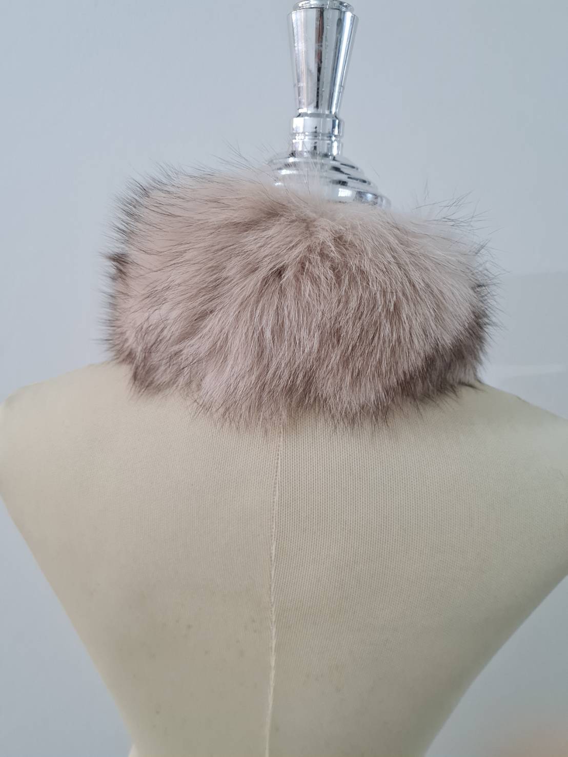 ผ้าพันคอ Fur Fox แท้ ขนฟูอวบ สีสวยมาก