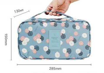 DINIWELL กระเป๋าใส่ชุดชั้นใน กางเกงใน รุ่นพิเศษ เหมาะทั้งหญิง และชาย ช่องเยอะ ผลิตจากโพลีเอสเตอร์คุณภาพสูง กันน้ำ