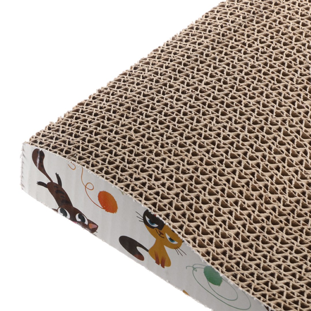 ที่ลับเล็บแมว Petsuka ลายการ์ตูน แบบคลื่น