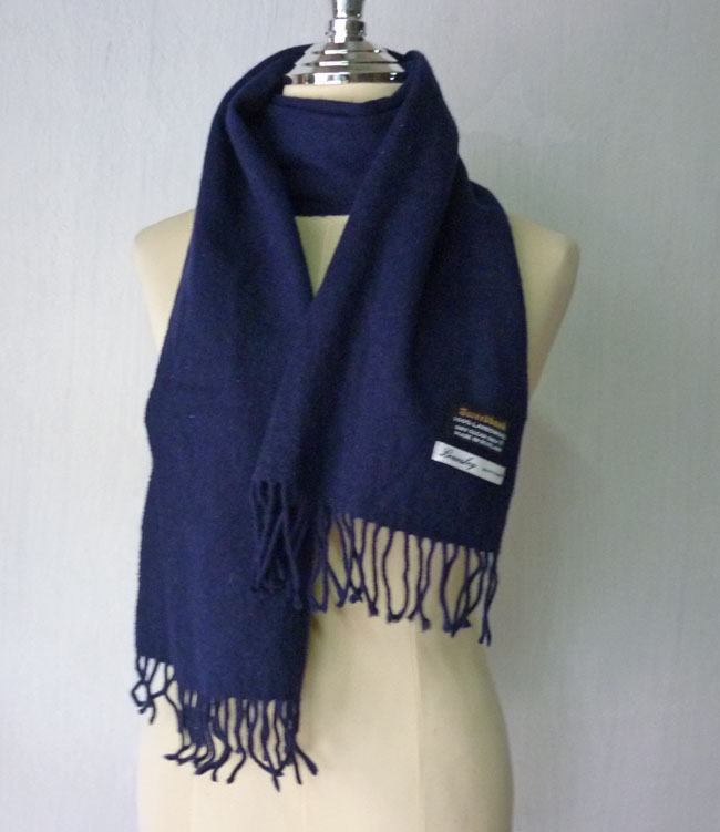 ผ้าพันคอ BEAMS BOY 100% LAMBSWOOL Made in SCOTLAND