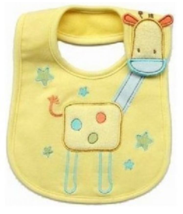 ผ้ากันเปื้อน กันน้ำลาย สำหรับเด็กอ่อน Lastest Kids เย็บประกบ กันน้ำ