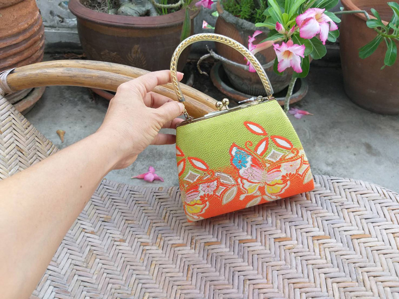 กระเป๋าหิ้วกิโมโน สวยน่ารักมาก (ของใหม่)