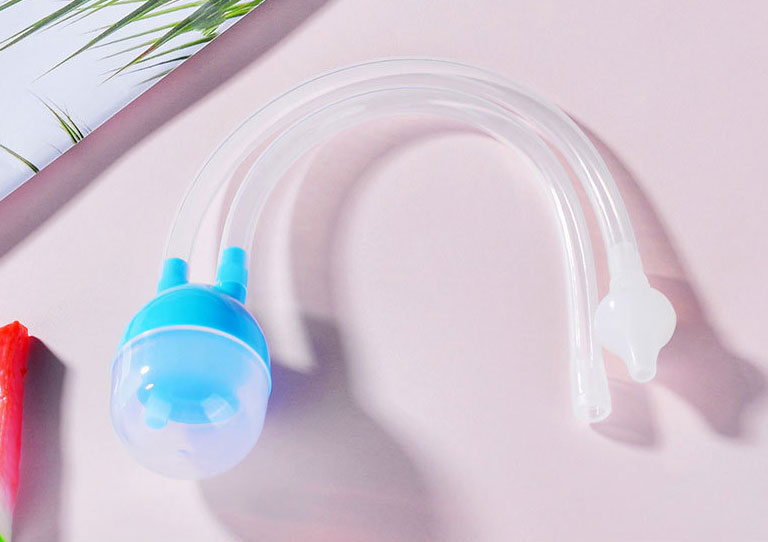 ที่ดูดน้ำมูกเด็ก ดูดขี้มูกเด็ก แบบสายยาว (ควบคุมแรงดูดด้วยปาก) NanaBaby ที่ดูดน้ำมูก ที่ดูดขี้มูกเด็ก ที่ดูดน้ำมูกทารก ลดน้ำมูก