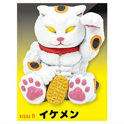 กาชาปองฟิกเกอร์น้องแมว Bakibaki Manekineko Mascot Figure