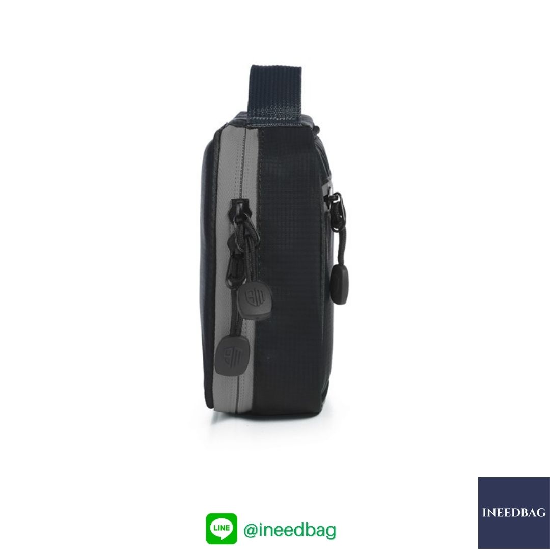 ฺBagsmart กระเป๋าจัดระเบียบอิเล็กทรอนิกส์ กระเป๋าใส่สายชาร์จ กระเป๋าใส่ฮาร์ดดิสก์ กระเป๋าใส่อุปกรณ์ไอที มีสองชั้น ช่องเยอะพิเศษ มีหูหิ้วพกพาสะดวก (ดำ-เทา)