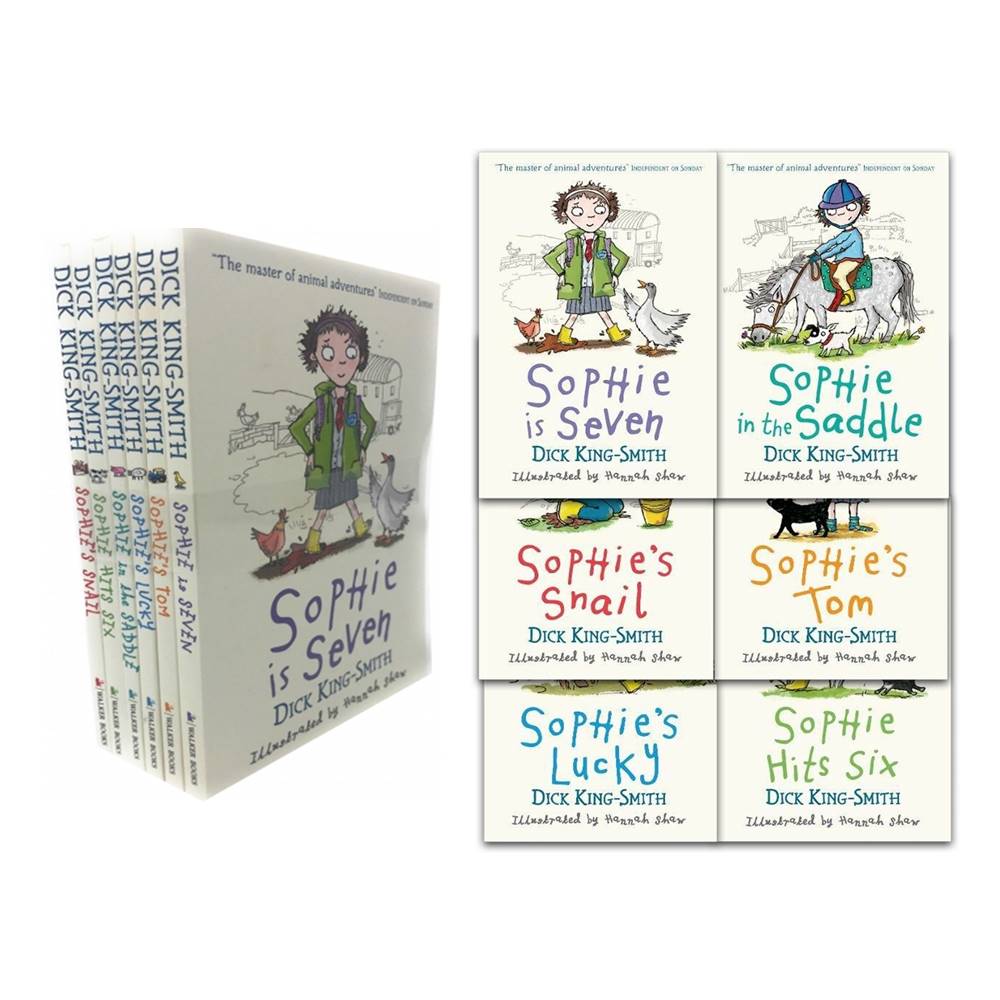 Dick King-Smith : Sophie 6 Books Collection : Farm Animal Adventure by Walker เซตหนังสือโซฟี ของดิก คิงสมิทธิ์ 6 เล่ม เกี่ยวกับ ชนบท การผจญภัย ฟาร์ม