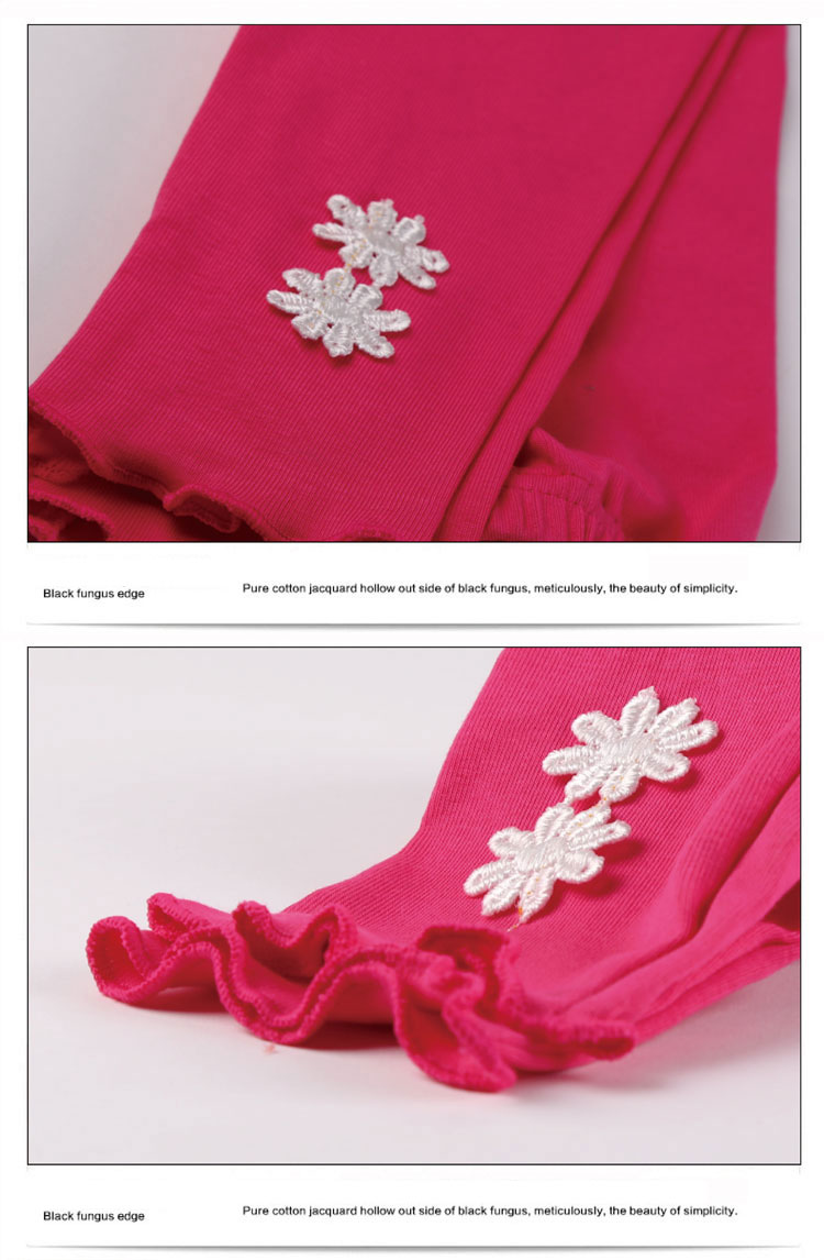 กางเกงเลคกิ้งเด็กหญิง 1-5 ขวบ 95%Cotton เนื้อนิ่ม (เด็กสูง 80-100 ซม.)