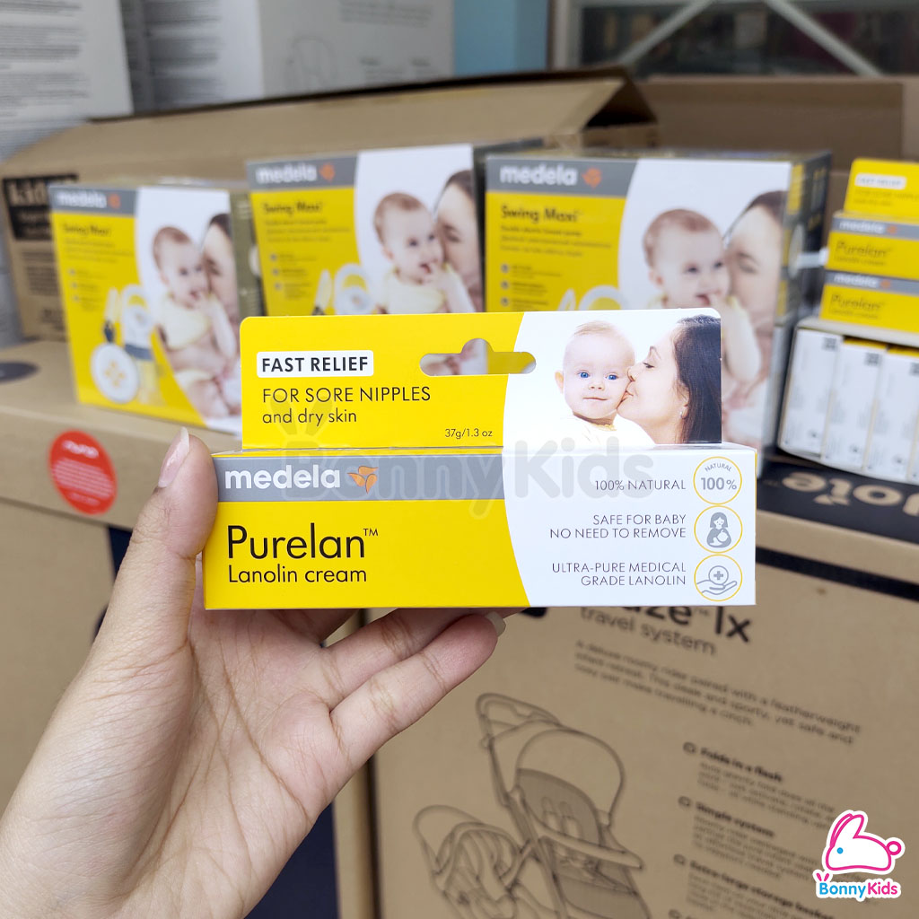 Medela (เมเดล่า) Purelan Nipple Cream ครีมทาหัวนม ครีมทาบรรเทาอาการหัวนมแตก