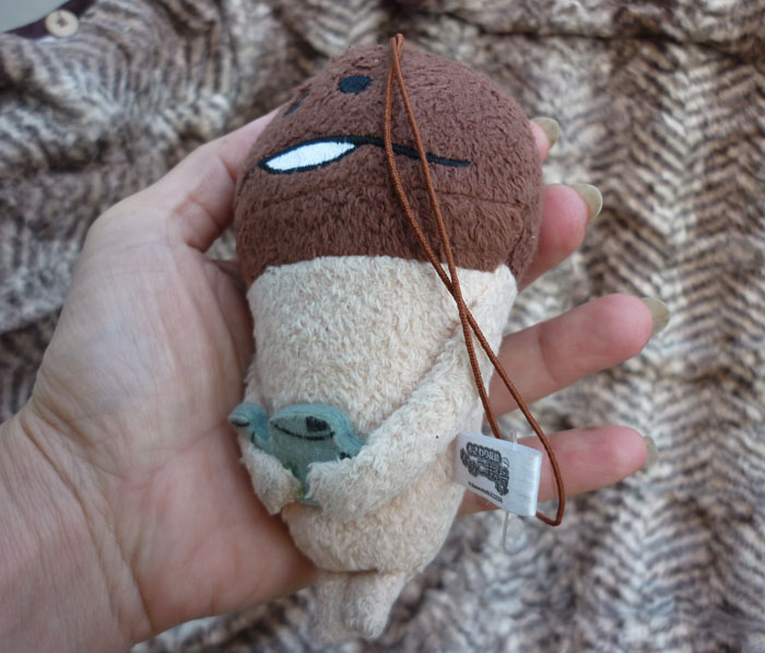 ตุ๊กตาห้อย เห็ดนาเมโกะ ใหม่ป้ายห้อย ลิขสิทธิ์แท้