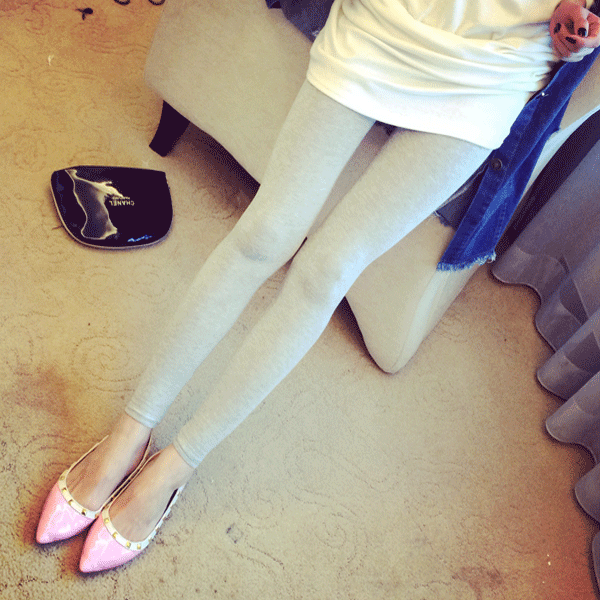 กางเกงเลคกิ้งคนท้อง กางเกงคนท้องขายาว เนื้อผ้านิ่มเด้ง ใส่สบาย