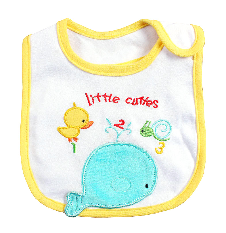 ผ้ากันเปื้อน กันน้ำลาย สำหรับเด็กอ่อน Lastest Kids เย็บประกบ กันน้ำ