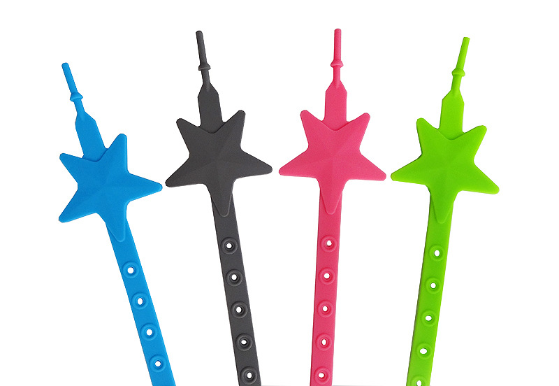 สายคล้องยางกัด สายห้อยจุกดูดผลไม้ สายคล้องจุกหลอก ซิลิโคน JJOVCE คล้องของเล่น/จุกหลอก/ขวดน้ำ เอนกประสงค์