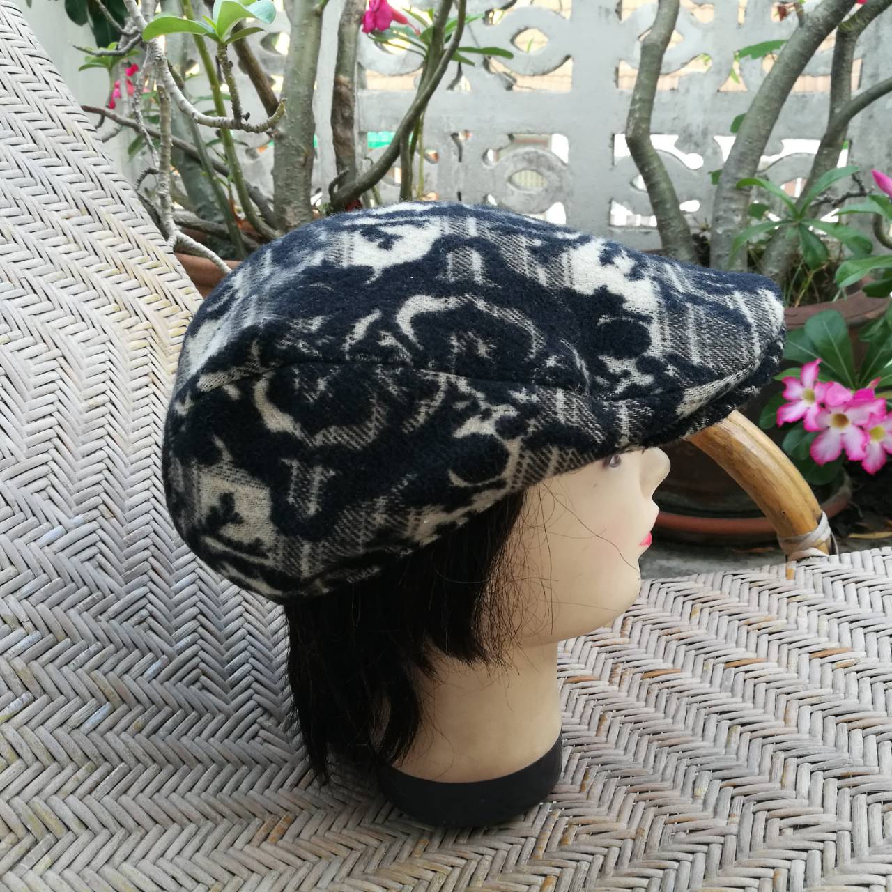 หมวกติงลี่ หมวกแฟลตแค็ป grace hat สวยมากๆ ใบนี้