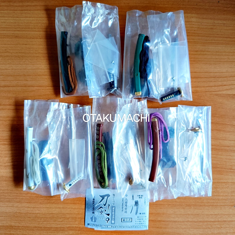 กาชาปองโมเดลดาบยอดนิยมสมัยเฮอัน