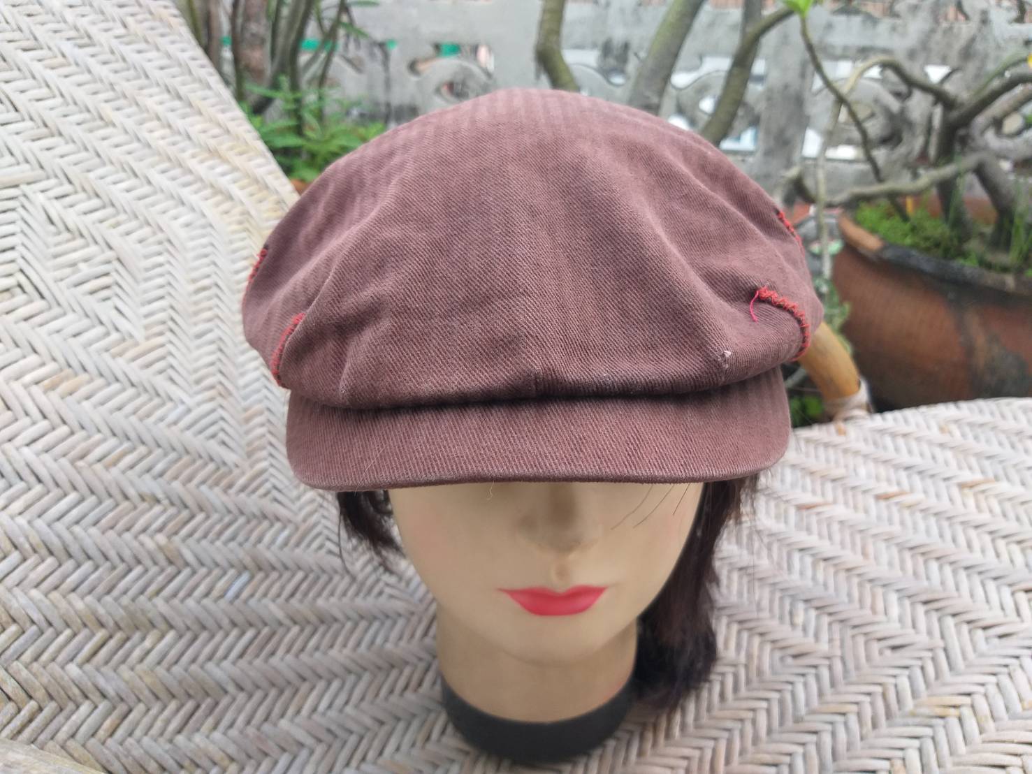 หมวกติงลี่ flat cap ผ้าหมวกสวย ดีไซนืเก๋ เท่ๆ เลย