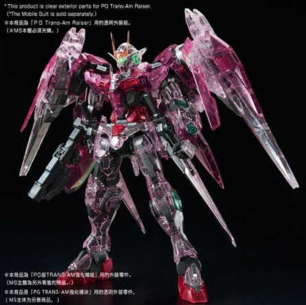 พร้อมส่ง PG 1/60 Trans-am Raiser Clear Color Body