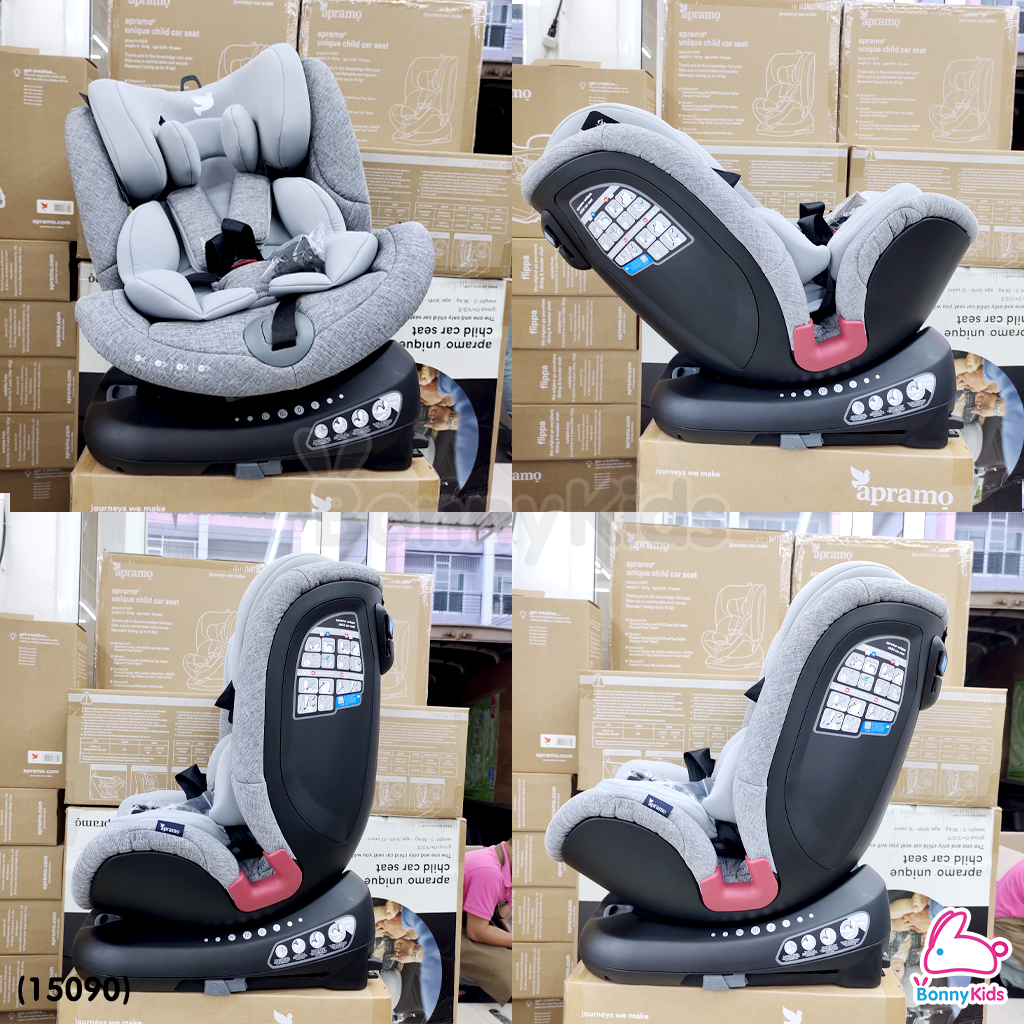 (15090) Apramo คาร์ซีทสำหรับเด็ก รุ่น UNIQUE360 ใช้ได้ตั้งแต่แรกเกิด - 12 ปี