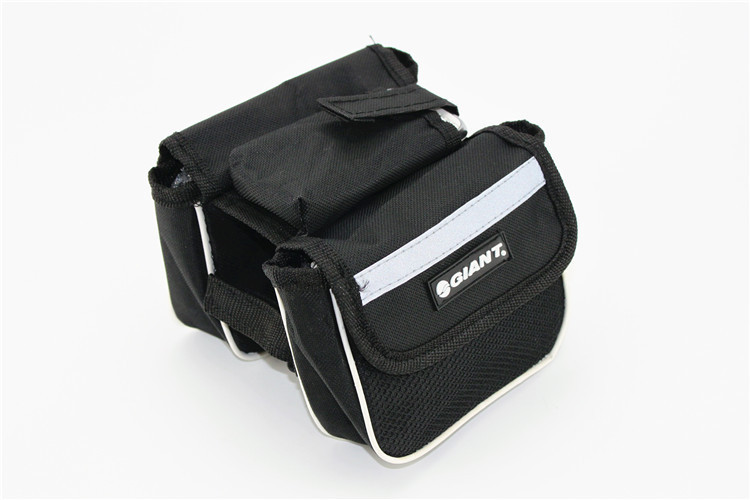 กระเป๋ากันน้ำแขวนเฟรมจักรยาน มีแถบสะท้อนแสง มี 3 สี ดำ, แดง, น้ำเงิน จำนวนจำกัด