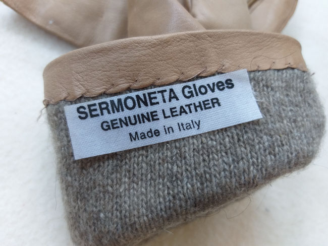 ถุงมือหนังแท้ SERMONETA Gloves จากอิตาลี อุ่นถึงติดลบ