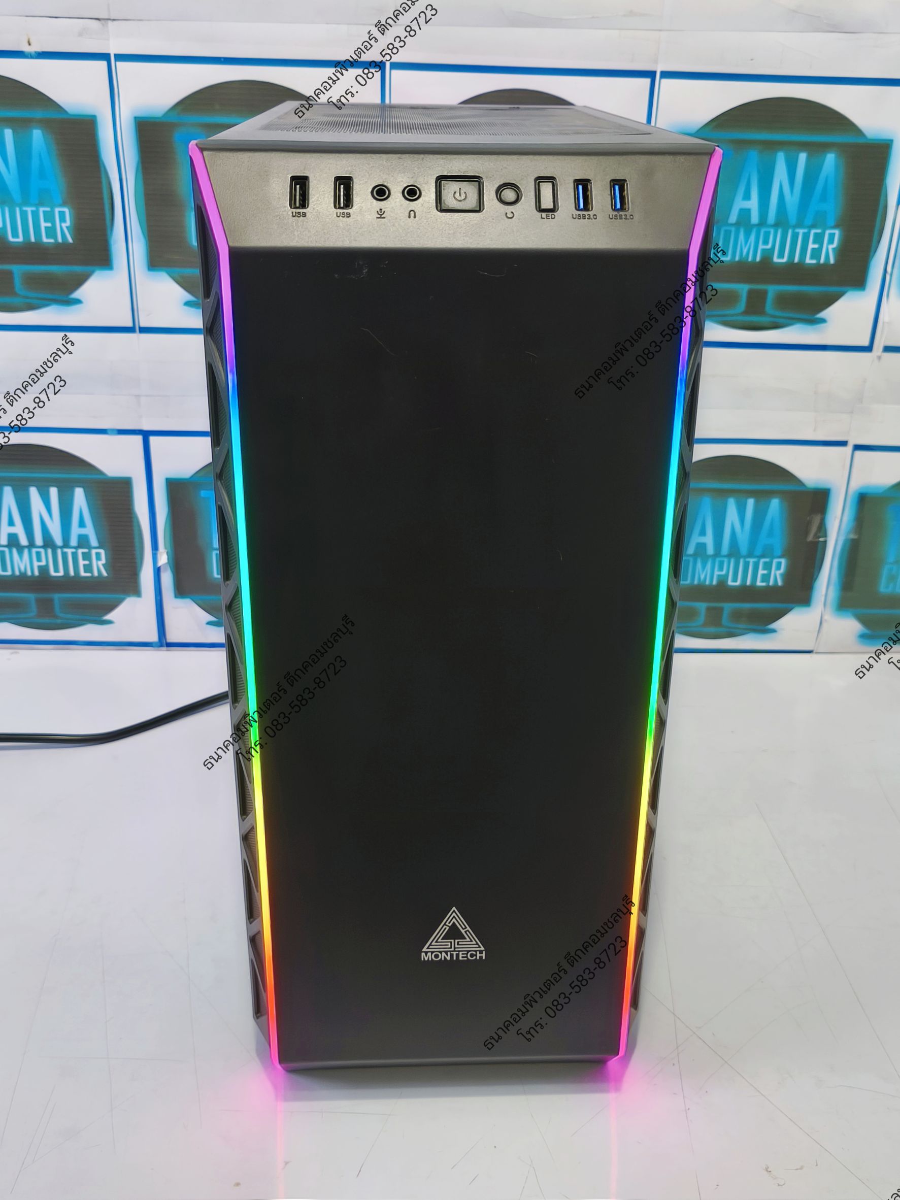 (คอมเล่นเกมส์มือสอง) Intel I5-9400F Ram16gb SSD500GB GTX1650 4GB