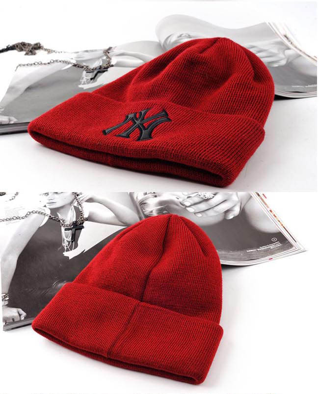 หมวกไหมพรม NY ไหมหนานิ่ม มีหลายสี (ของใหม่)