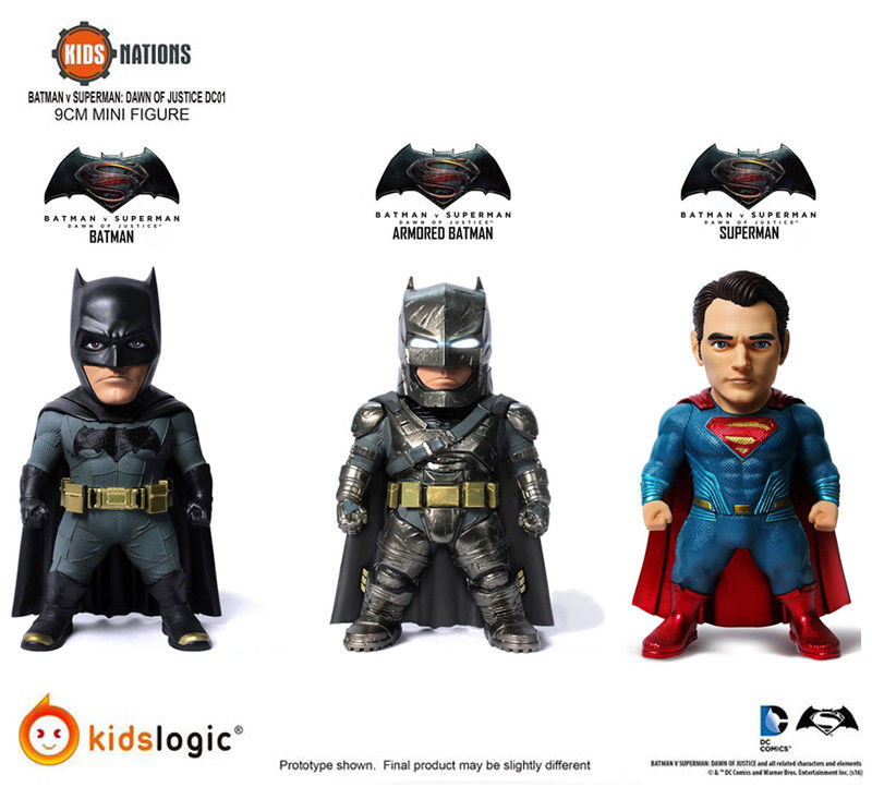 พร้อมส่ง Kids Logic Nations Batman V Superman Dawn of Justice DC01 Armored Action Figure