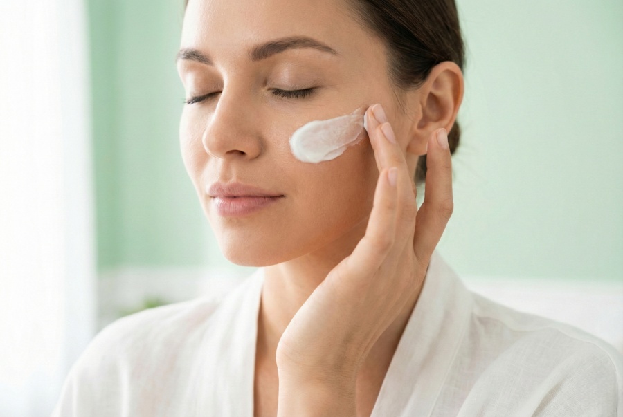 การทาครีมบำรุงผิวที่มีส่วนผสม Anti-pollution เพื่อสร้างเกราะป้องกันมลภาวะ