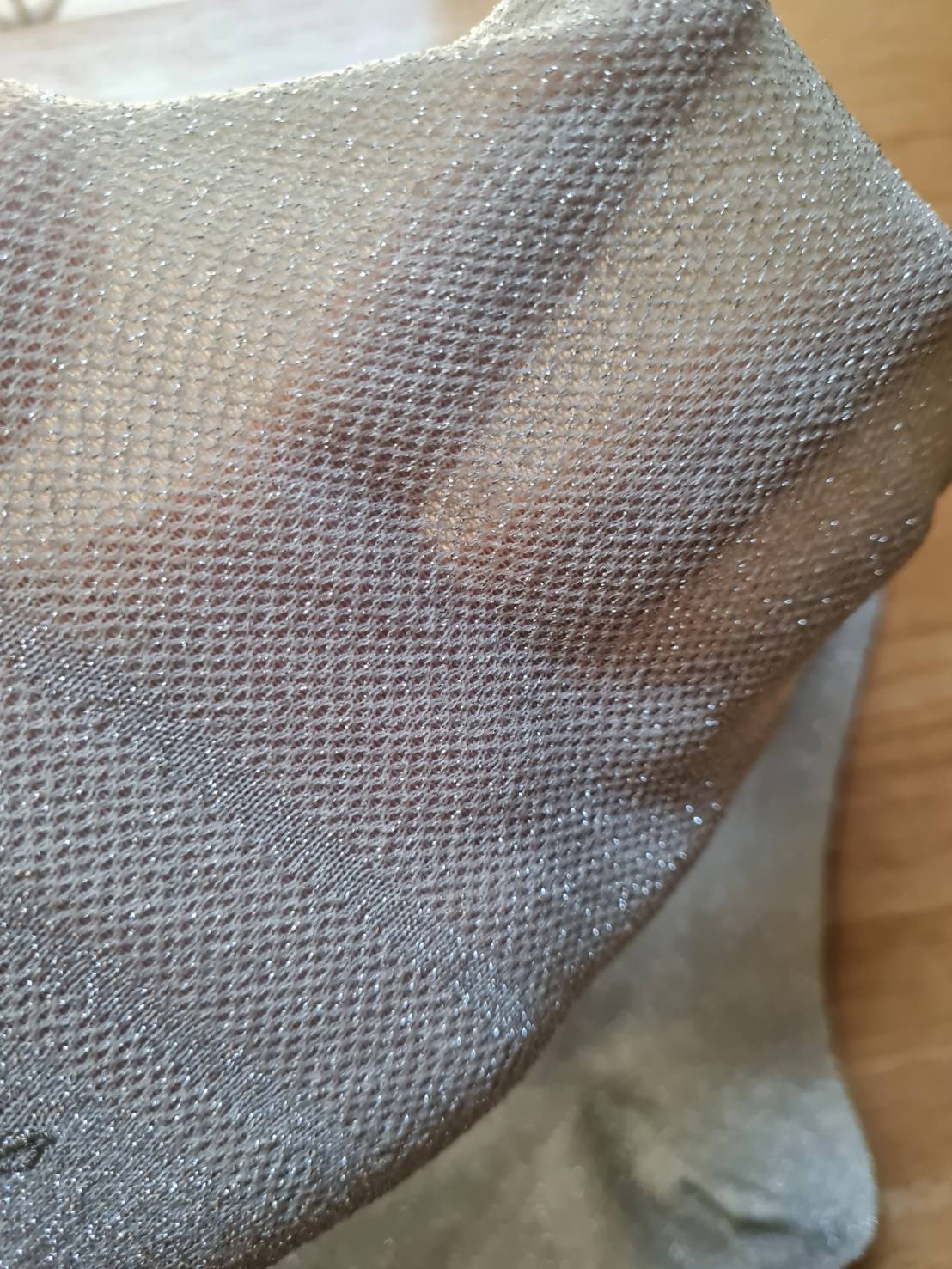 ถุงเท้าแฟชั่น เนื้อดีมาก สีเทากลิตเตอร์