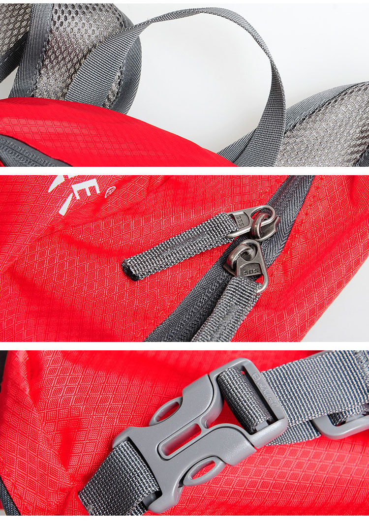 กระเป๋าเป้พับเก็บได้ รุ่นใหม่ สะพายหลังได้ น้ำหนักเบา พกพาสะดวก ทำจากไนล่อนคุณภาพสูง กันน้ำ ทนทาน เหมาะสำหรับเดินทาง และทำกิจกรรมโปรด (Lightweight Foldable Waterproof Backpack)