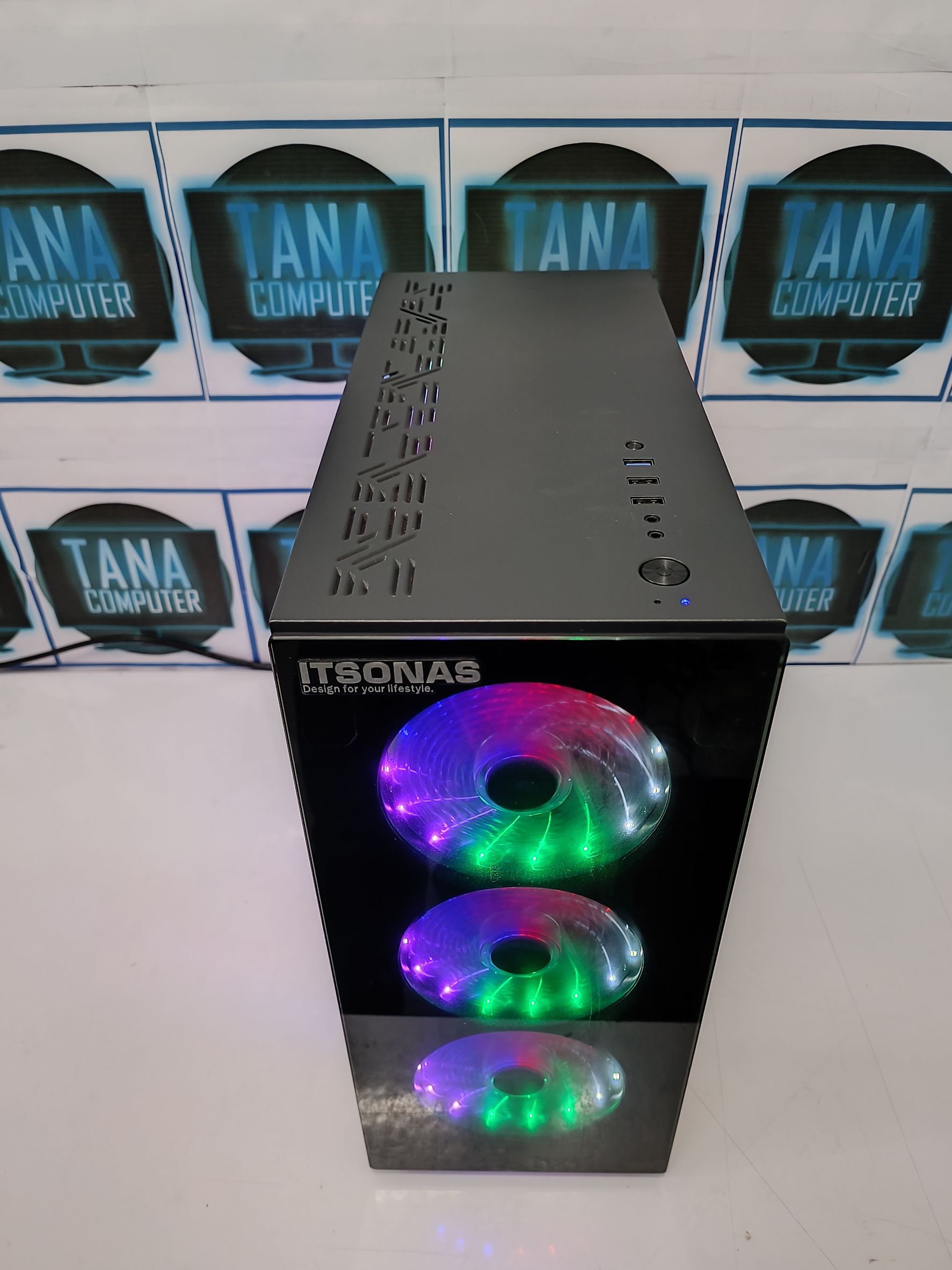 (9,900)คอมประกอบตั้งโต๊ะ สเปคดี I5Gen6 Ram8GB SSD120GB HDD500GB GT1030 2GB