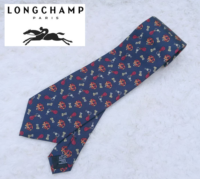 เนคไทแบรนด์เนม Longchamp NECKTIE ของแท้